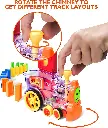 Domino Train Set – Automatic Stacker with Lights & Sounds, 40-Piece Educational Domino Block Kit 2.webp