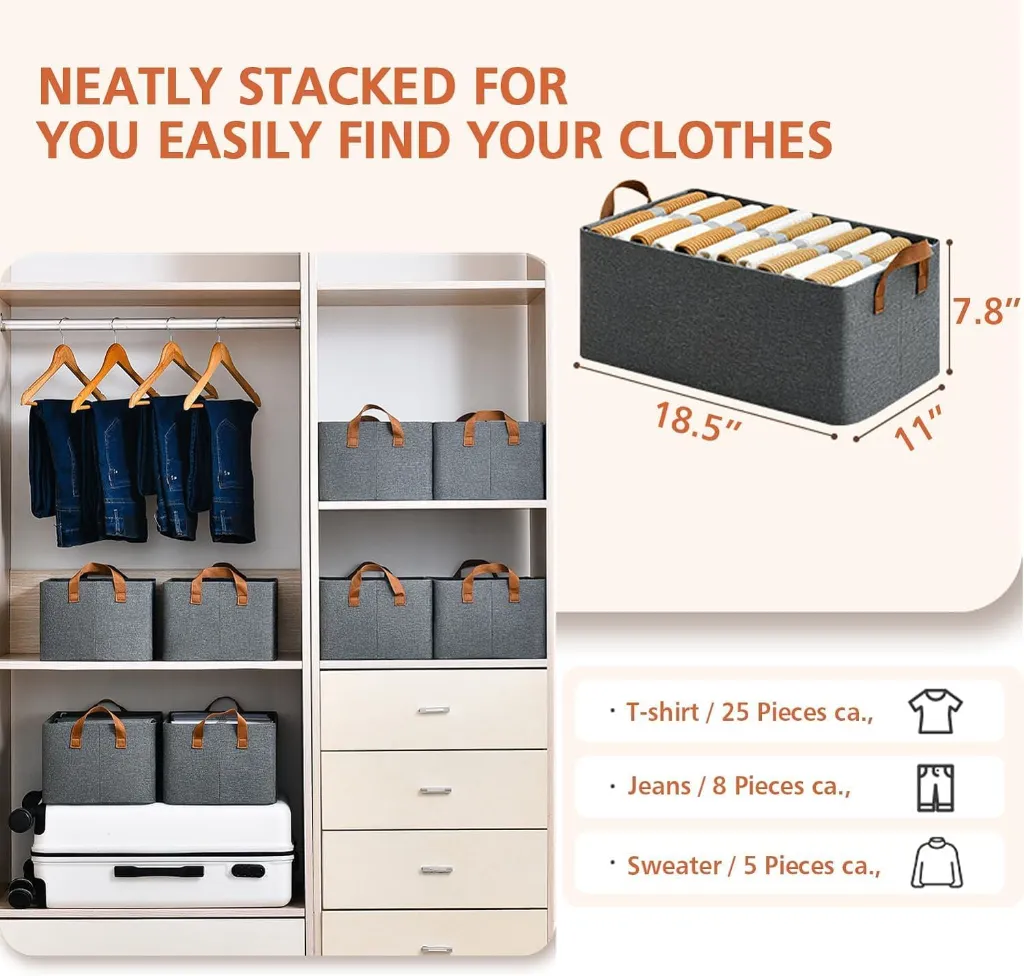 26L STORAGE ORGANIZER (Heavy, Grey) 2.webp