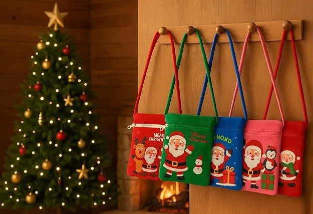 Merry Christmas Sling Bags  3.webp
