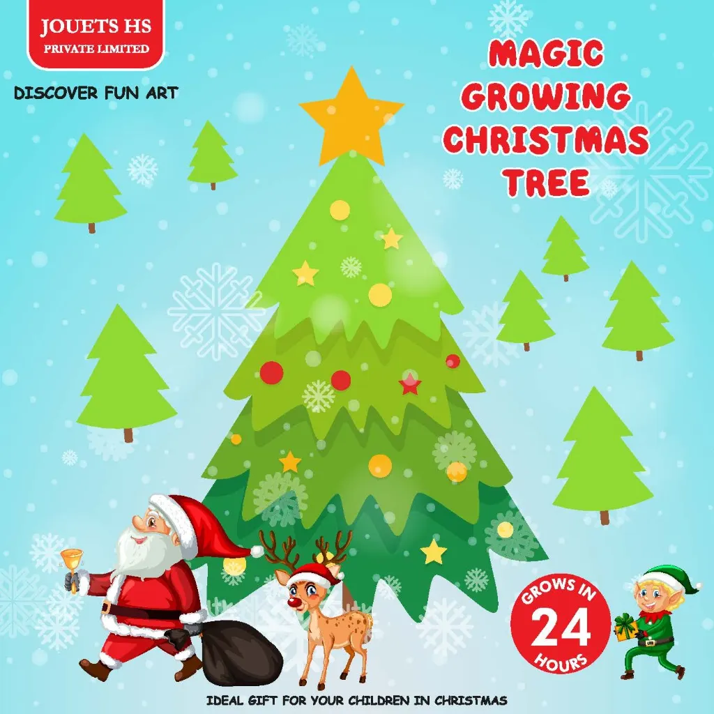 Magic Growing DIY Christmas Tree 5.webp