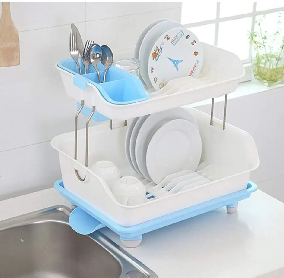 2 Tier Dish Drainer Rack 3.webp