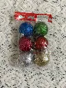 Christmas Tree Decoration (6 Pcs Glitter Balls)  2.webp