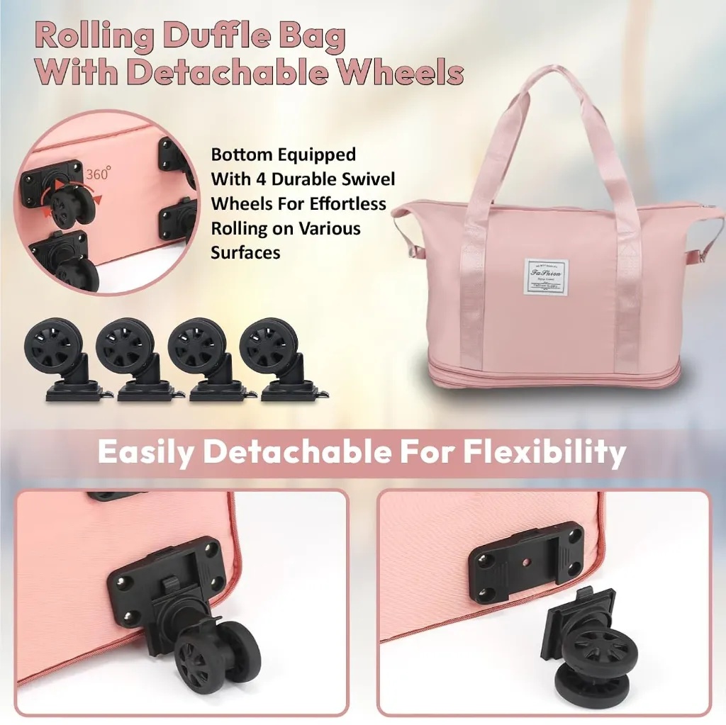 Duffel Trolley Bag (Assorted Color)  6.webp