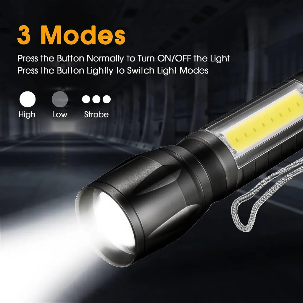 Mini Torch Flashlight  4.webp