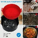 Air Fryer Silicone Liners (Round) 4.webp
