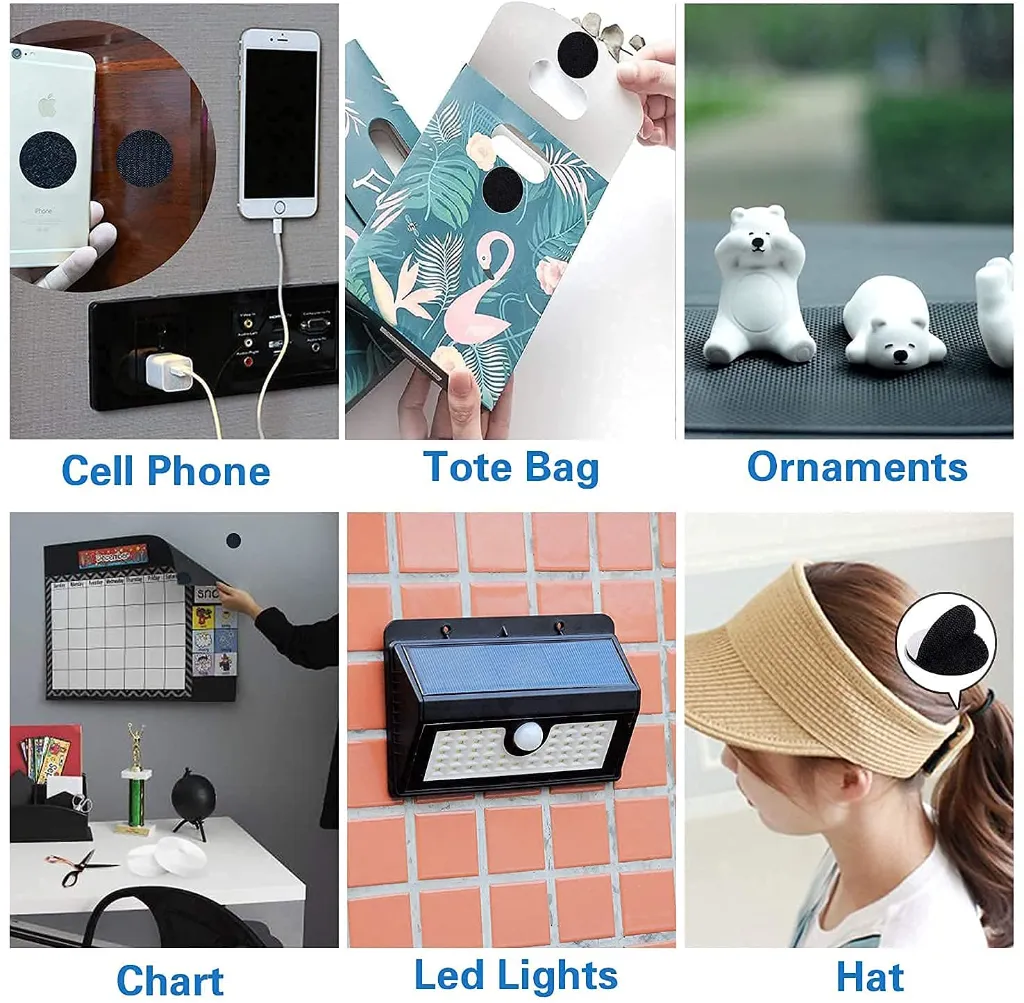 Self Adhesive Velcro Sticker  Double-Sided Anti-Slip Fixing Pad for Bedsheet, Sofa, Cushion & Carpet 3.webp