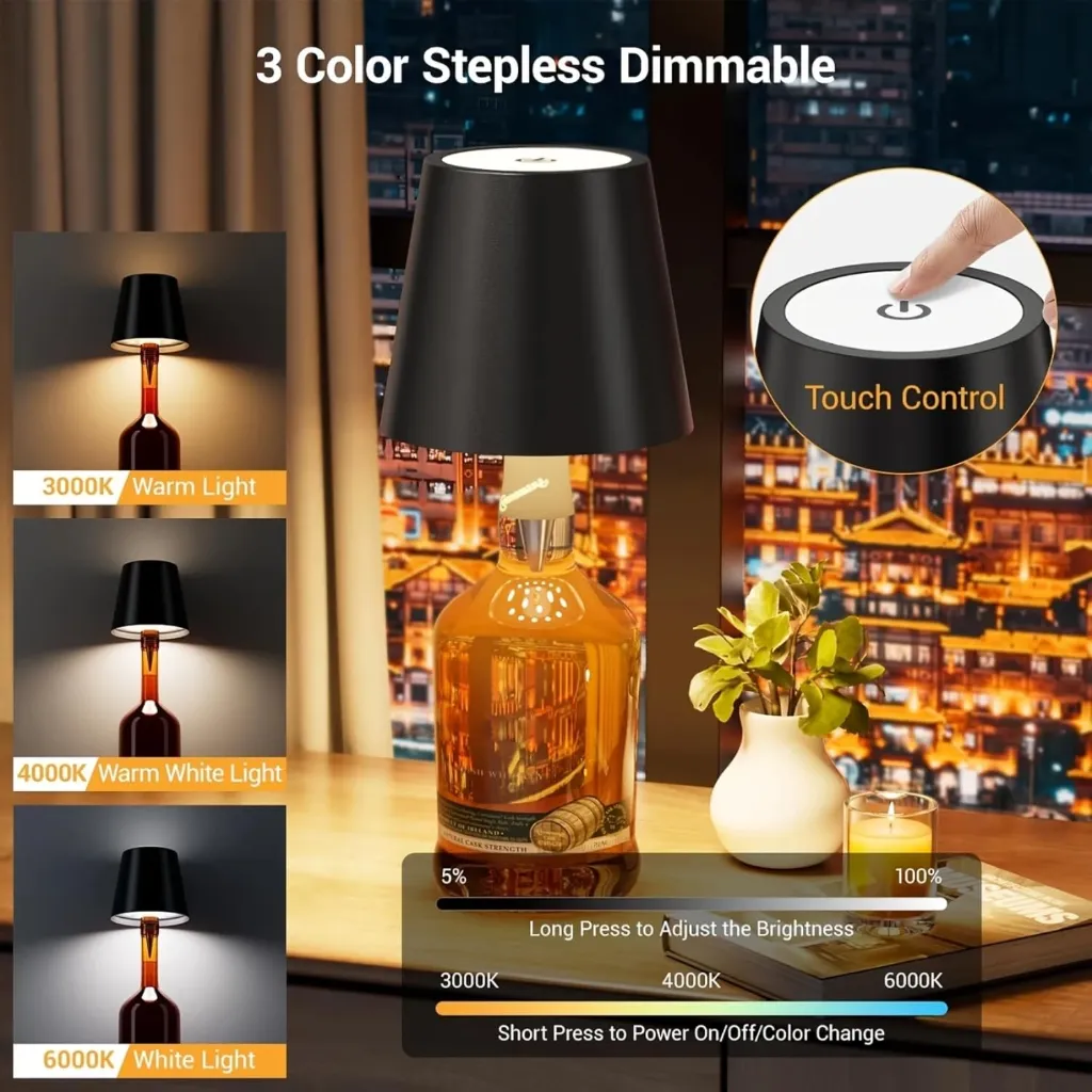 LED Bottle Lamp with Touch Control 7.webp