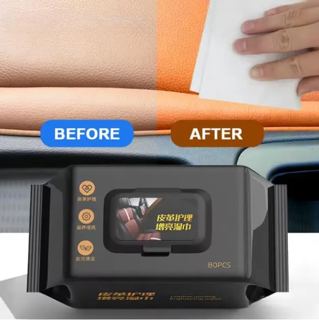 Leather Care Wipes (80 Pcs) 2.webp