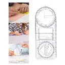 Multifunctional Geometric Ruler for Students 2.webp