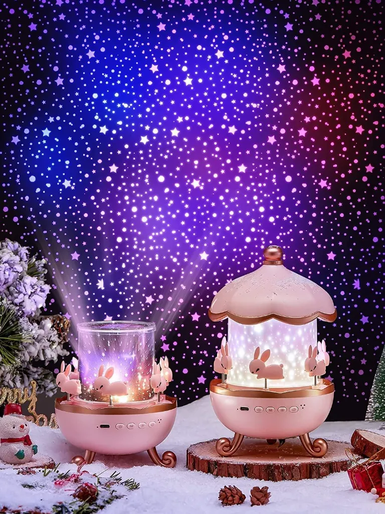 Rabbit Sky Projector Night Light for Kids  4.webp