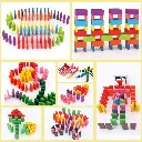 120 Pcs Wooden Domino Blocks Set  4.webp