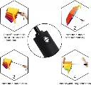 Auto Open Close Rainbow Umbrella 5.webp