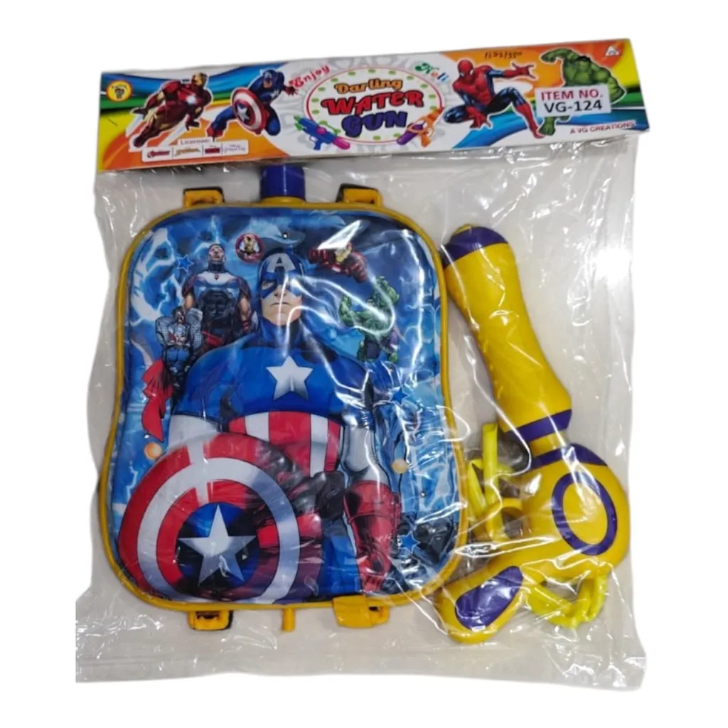 Water Tank Pichkari with Light (VG-124) Random Design 3.webp