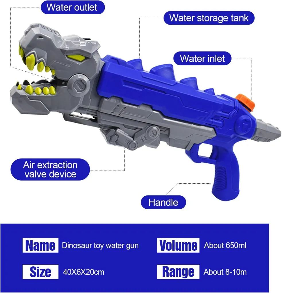 Dinosaur Water Pichkari (VG-125) 4.webp