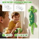 Wall Climbing Remote Control Lizard Toy – 2.4GHz RC with 360° Rotation, LED Lights & USB Rechargeable Indoor Stunt Toy for Kids 6.webp