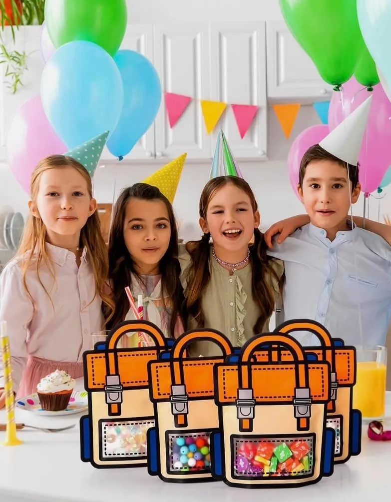 School Bag Shape Zip Lock Pouch (1 Pouch) 3.webp