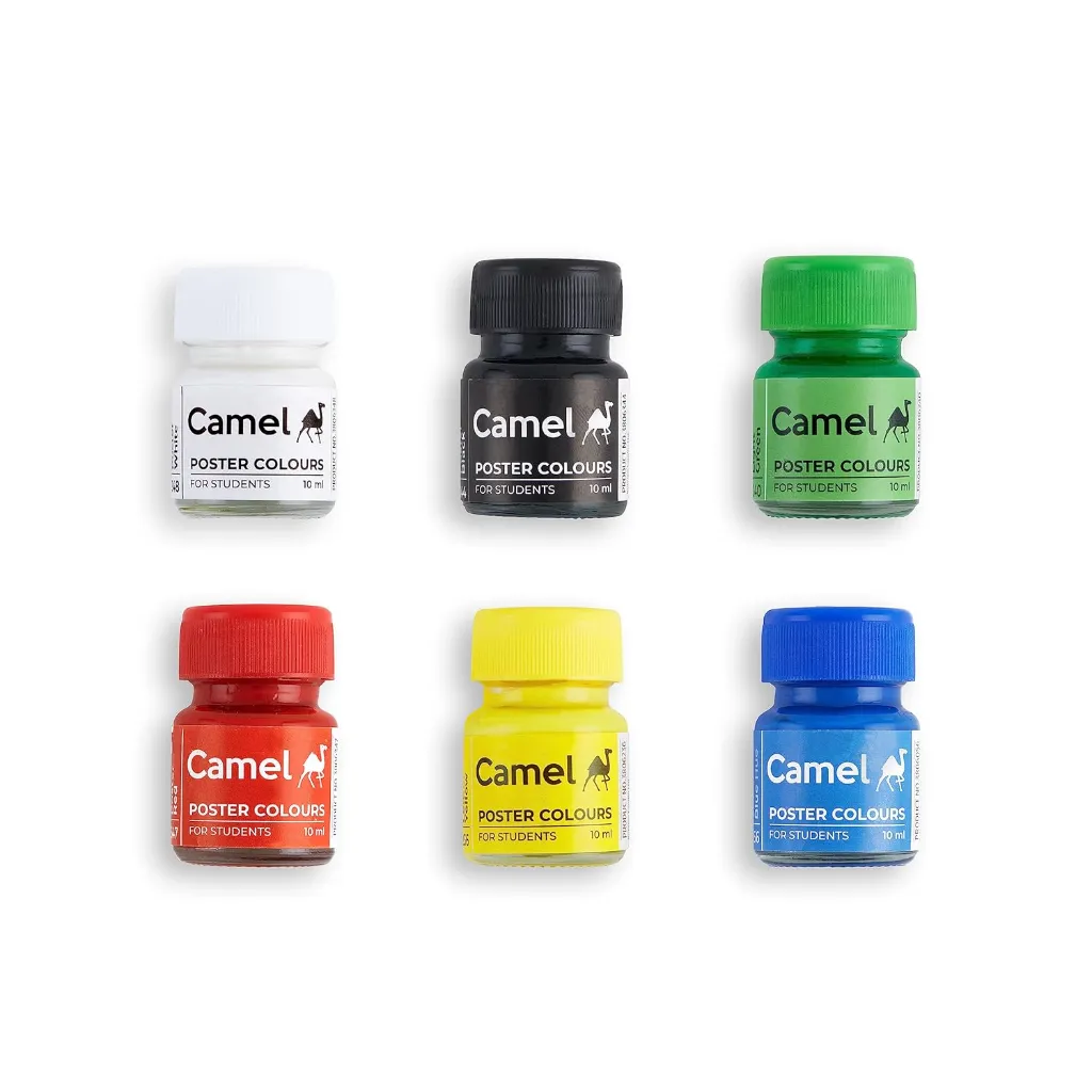 Camel Poster Colours (6 Shades, 10ml each) 2.webp