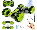 Twist Car 360° Flip RC Stunt Car with Gesture Sensor Watch Control, Lights & Music, 2.4GHz Deformation Drift Vehicle for Kids 3.webp