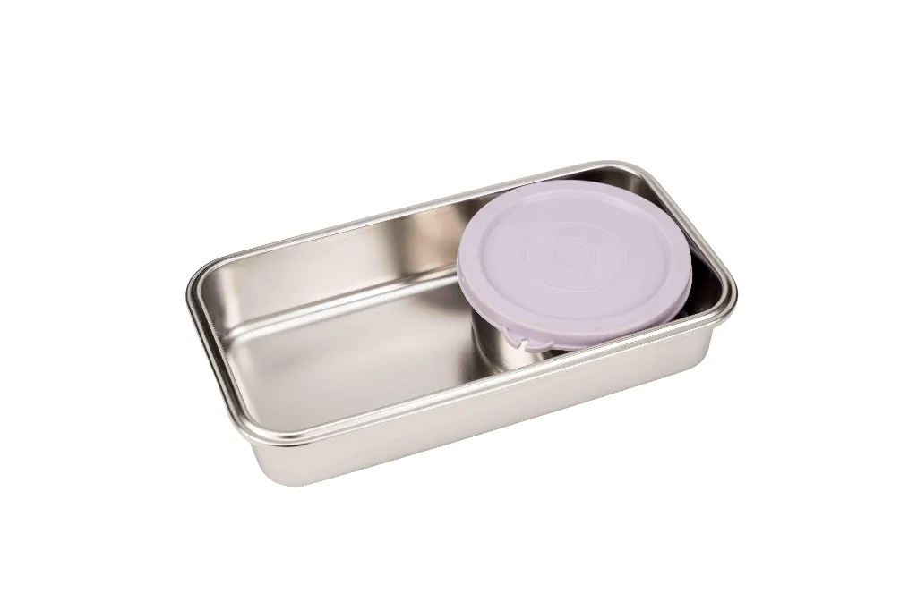 Dubblin Stainless Steel Lunch Box with Bowl - Crunch  3.webp