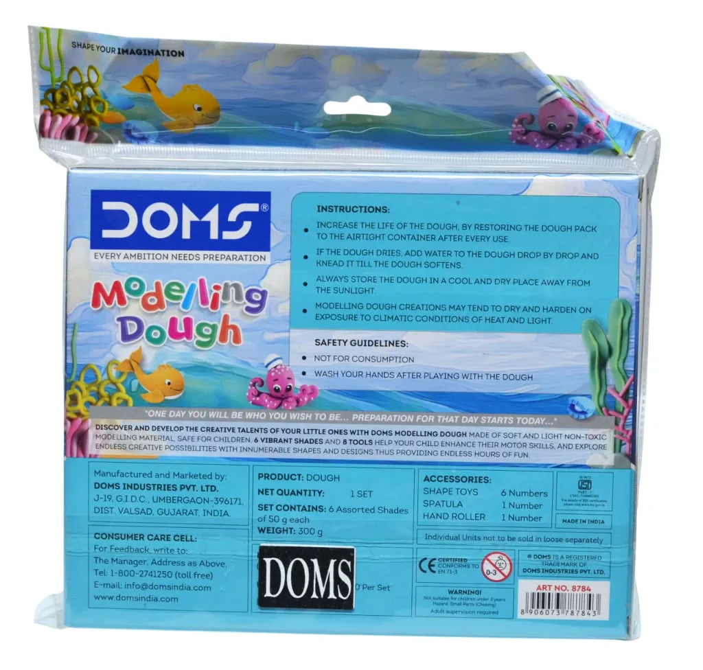 Doms Modelling Dough (6 Shades) 2.webp