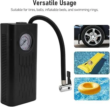 Portable Air Compressor Tire Inflator Cordless Air Pump with Digital Sensor for Car, Bike & Balls 2.webp