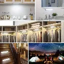 Rechargeable Motion Sensor LED Strip Light - Wireless USB Cabinet & Wardrobe Night Light with Human Body Detection 3.webp