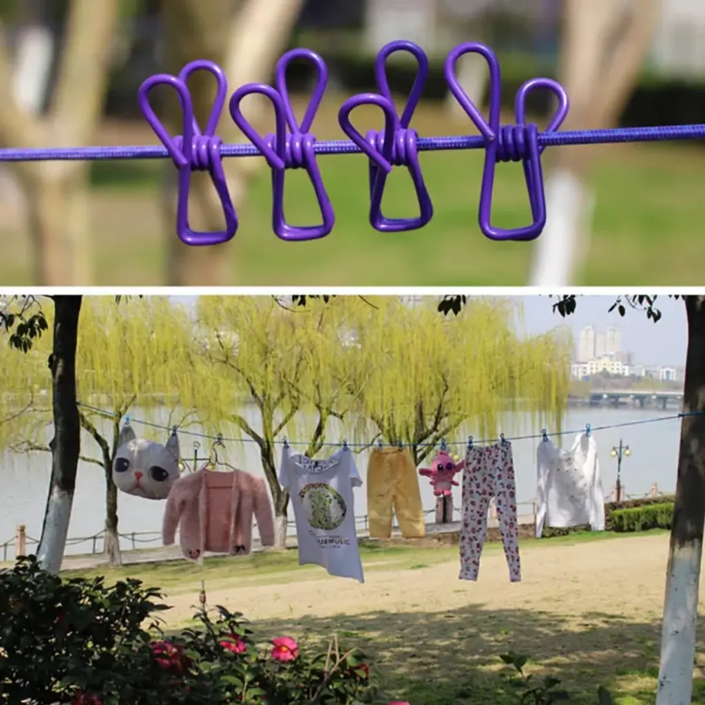 Cloth Drying Rope with Clips 4.webp