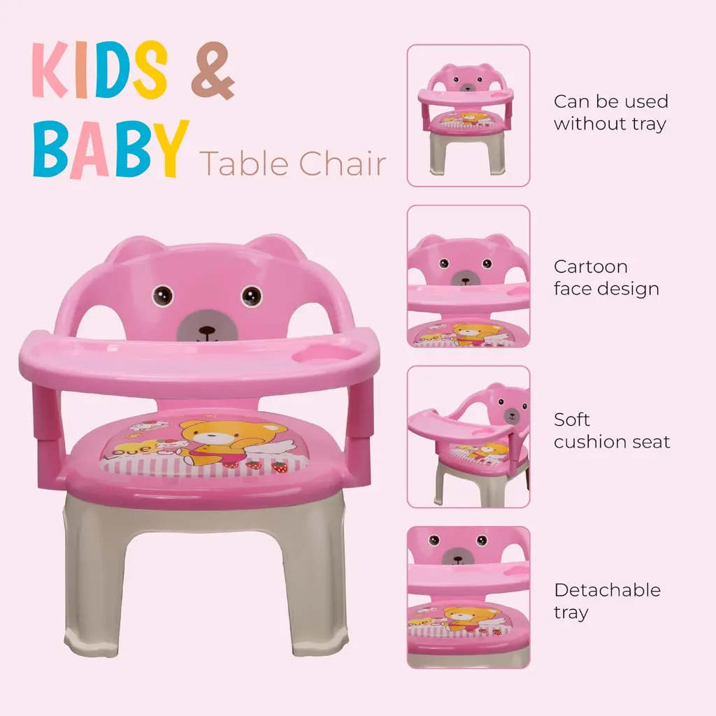 Baby Feeding Chair with Removable Tray  3.webp