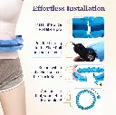 Hula Hoop Smart Weighted Fitness Hoop - Infinity Adjustable Waist Slimming Exercise Hoop for Adults & Women 2.webp
