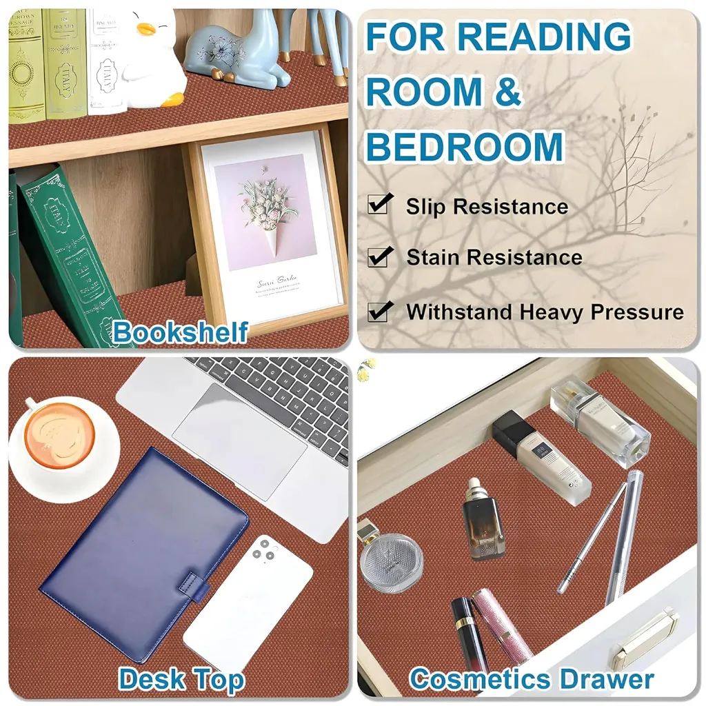 Waterproof Fridge & Drawer Mats (45x500 cm) - Brown 5.webp