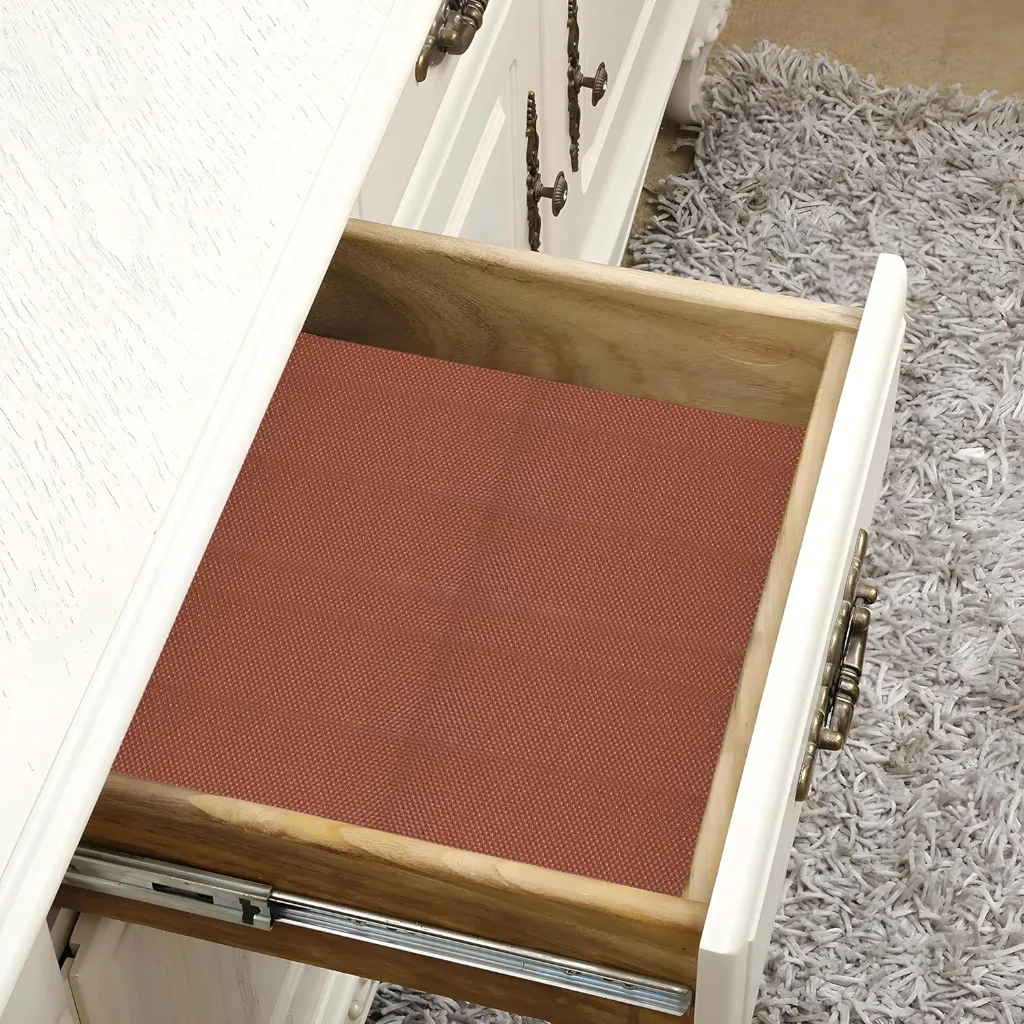 Waterproof Fridge & Drawer Mats (45x500 cm) - Brown 7.webp