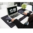 World Map Keyboard Mat - 80x30 cm Extended Gaming Mouse Pad - Anti Slip Rubber Base with Stitched Edges for Laptop & Computer 3.webp