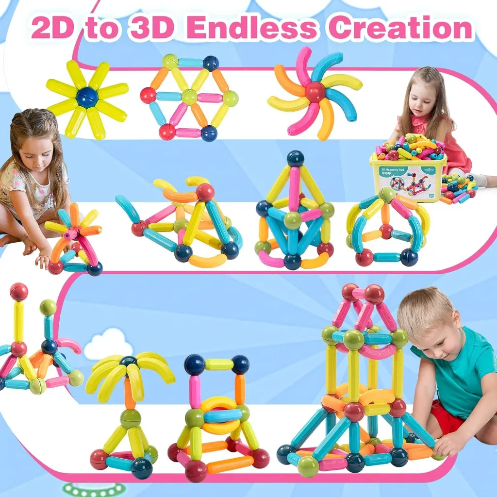 Magnetic Building Blocks (36 Pcs) 6.webp