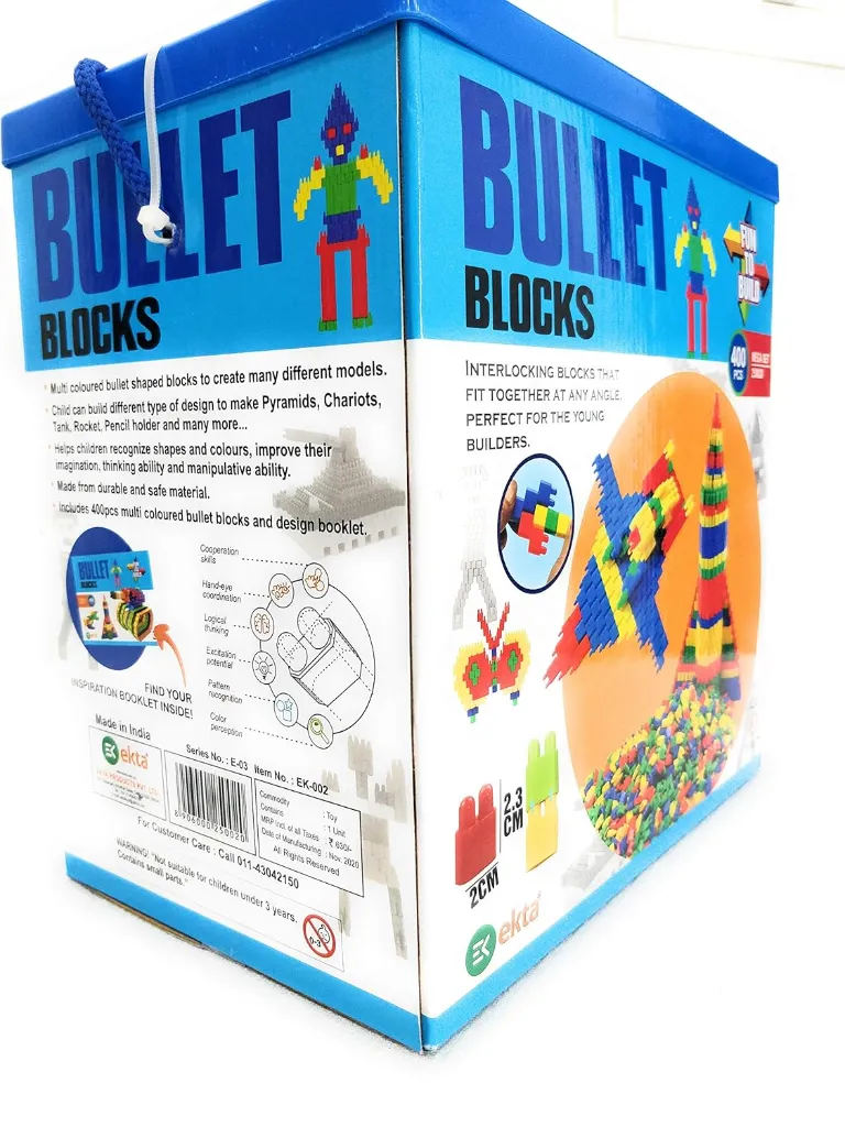 Ekta Bullet Blocks Mega Set (400 Pcs) 2.webp