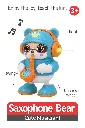 Musical Saxophone Bear Toy with Lights & Dancing Action for Kids 5.webp
