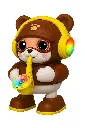 Musical Saxophone Bear Toy with Lights & Dancing Action for Kids 6.webp