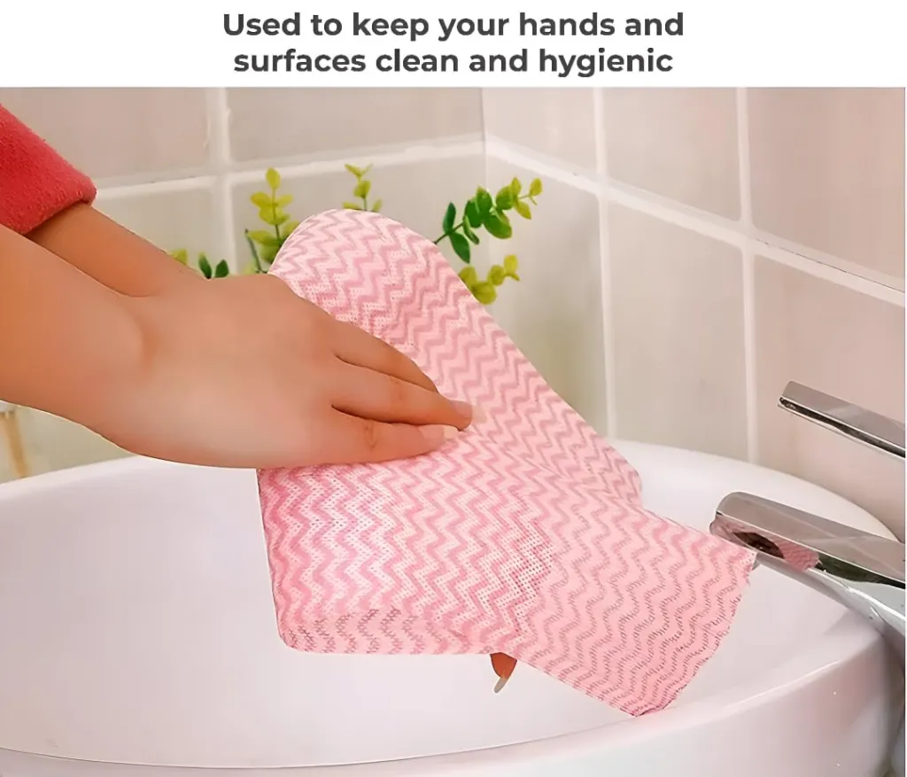 Kitchen Towel Roll Wipes – Super Absorbent & Reusable Cleaning Roll 4.webp