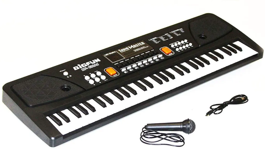 Bigfun BF-530A1 49 Keys Piano Keyboard with Mic for Kids 2.webp