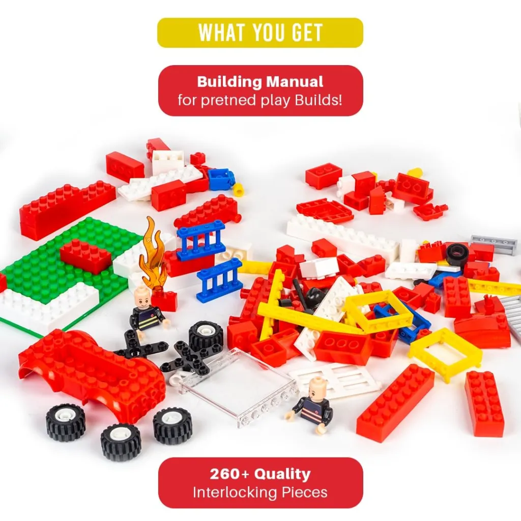 Fire Fighter Building Blocks (260+ Interlocking Blocks) 2.webp