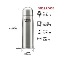 Dubblin Stainless Steel Vacuum Bottle (Stella 1000, 100ml)  2.webp