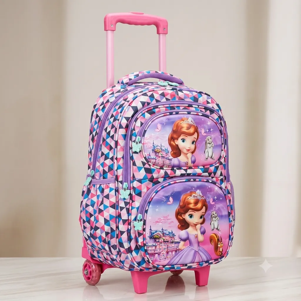 School Trolley Bag with wheels (Big Size) 1.webp