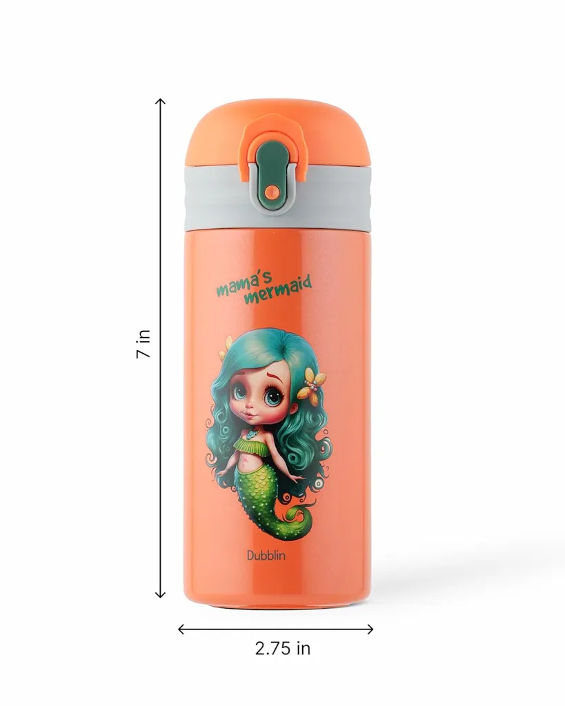 Dubblin Stainless Steel Vacuum Bottle Water Bottle (Tuffy 300)  2.webp