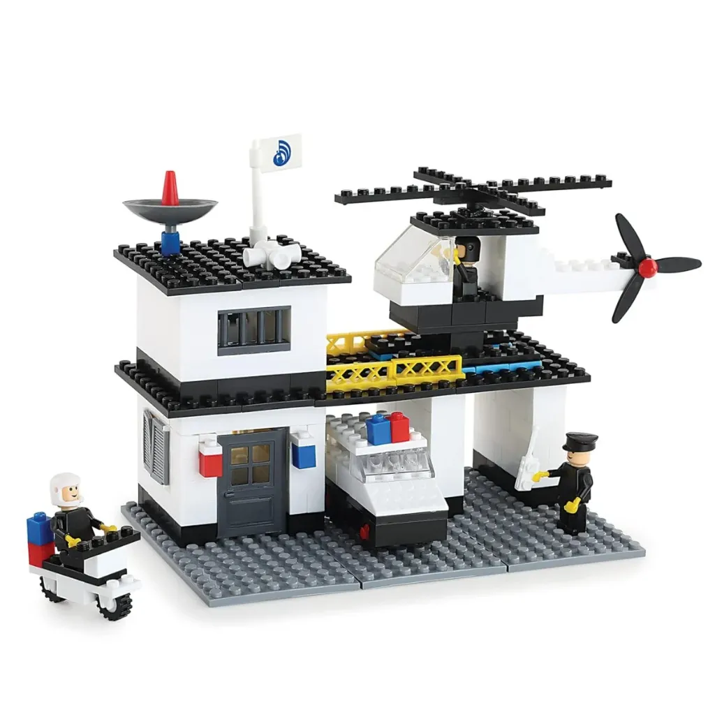 Peacock Smart Blocks Set - Highway Patrol (260 Pcs Lego) - Fun Interlocking Building and Construction Toy 2.webp