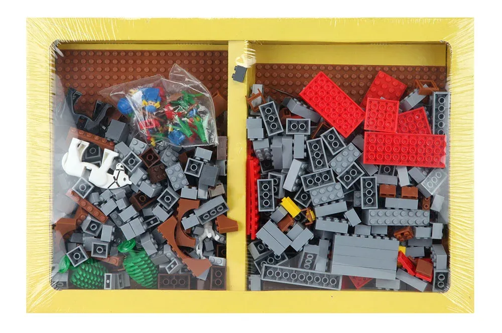 Peacock Smart Blocks Set  - Castle Set with Warriors (575 Pcs Lego) - Interlocking Building and Construction Blocks 2.webp