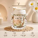 Glass Coffee Mug with Pearl Chain 2.webp