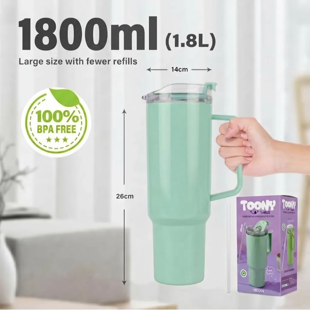TOONY Tumbler Plastic 1800ml  2.webp