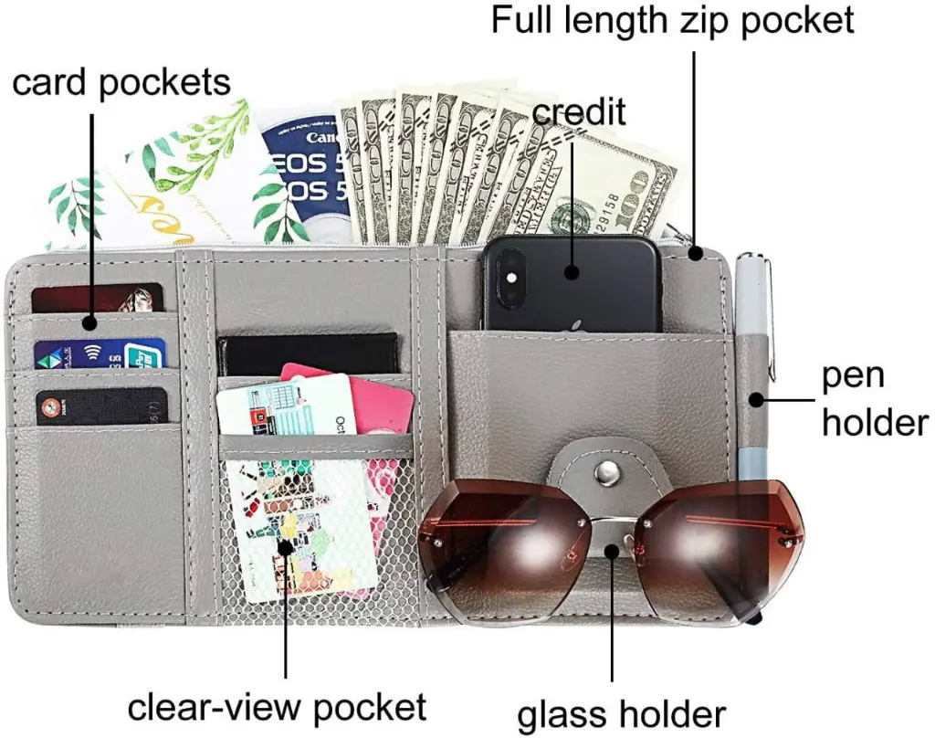 Car Sun Visor Organizer 3.webp