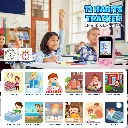 Kids Smart Phone Camera Toy - 1080P HD Video, Front & Rear Camera, Fun Learning & Games (Random Design) 7.webp