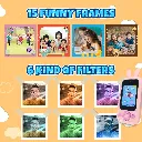 Kids Smart Phone Camera Toy - 1080P HD Video, Front & Rear Camera, Fun Learning & Games (Random Design) 4.webp