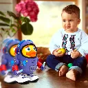 Dancing Space Duck Toy with Music & Lights-2465 5.webp
